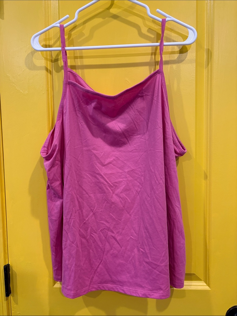 Old Navy Bright Pink Spaghetti Strap Camisole
